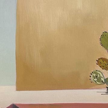 Alexy Berthelot - pool zen cactus