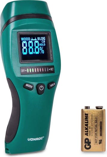 2dekans | VONROC PRO Vochtmeter – Professioneel gebruik –, Doe-het-zelf en Bouw, Ophalen of Verzenden, Nieuw