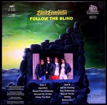 Blind Guardian - Follow The Blind (Heavy Metal) - LP album, Nieuw in verpakking