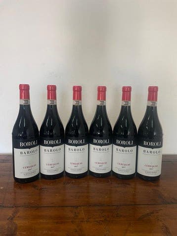 2017 Achille Boroli, Cerequio - Barolo DOCG - 6 Flessen, Nieuw