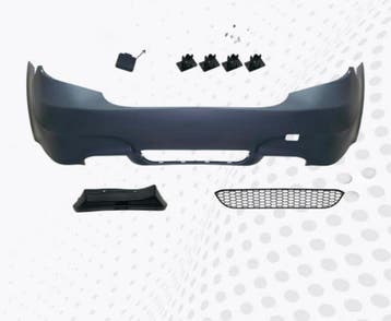BMW E60 03-06 achterbumper M5-stijl compleet