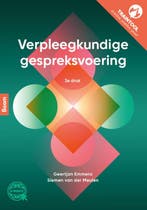 Verpleegkundige gespreksvoering, 3e druk, incl. TrainTool, Boeken, Verzenden, Zo goed als nieuw, Geertjan Emmens