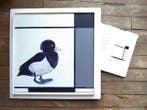 Jos Verheugen - Free after Mondrian, with Tufted Duck (m487,, Antiquités & Art, Art | Peinture | Moderne