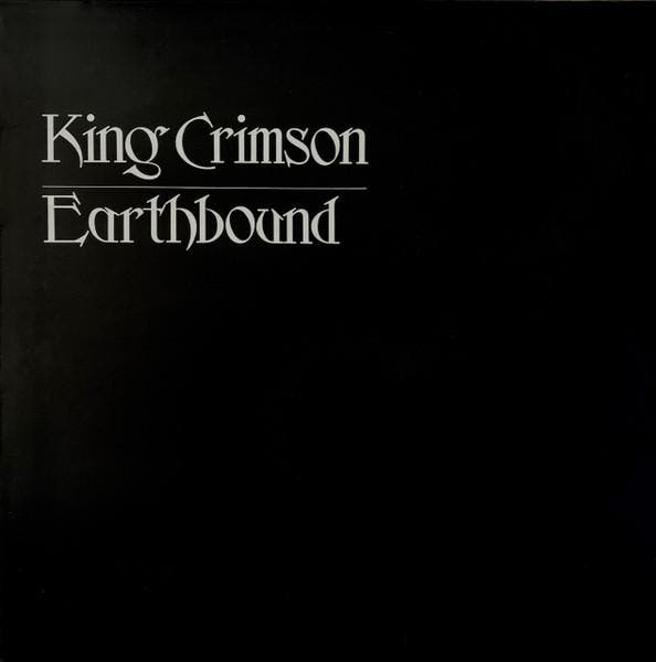 King Crimson - Earthbound, CD & DVD, Vinyles | Rock, Envoi