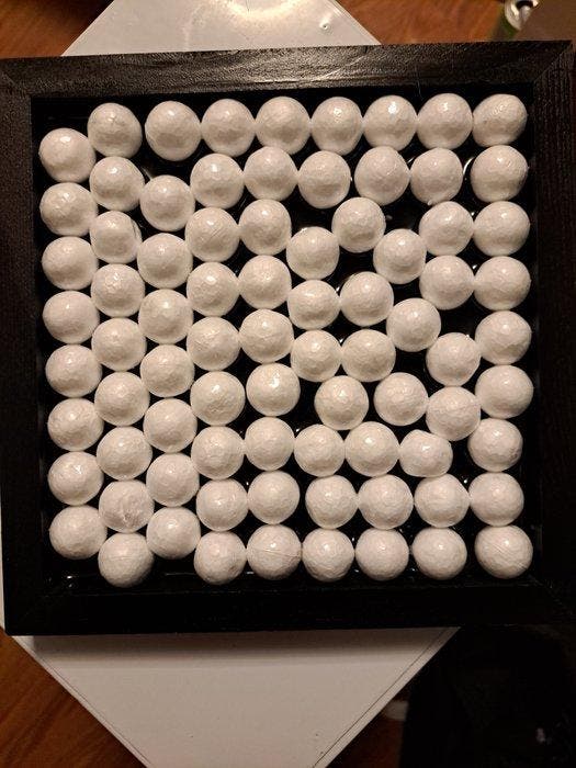 Daniele Rizzo (XX) - Sculpture, Palline - 20 cm - Mousse de, Antiquités & Art, Curiosités & Brocante