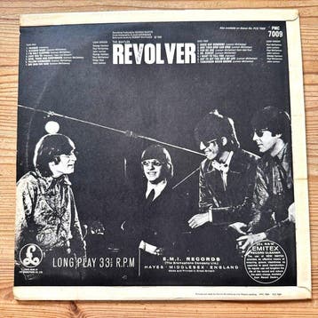 Beatles - Revolver [1966 UK Mono pressing] - LP - Mono -
