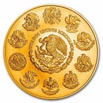 Mexique. 1 Onza 2024 1 oz Mexican Libertad Aztec Spanish