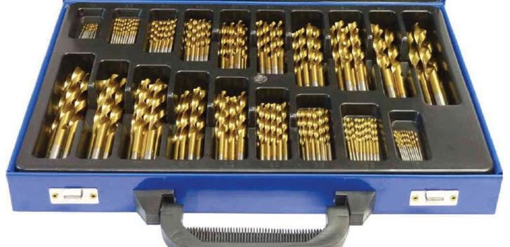 HSS-TiN Titanium boren set 170 delig, Auto diversen, Autogereedschap, Verzenden