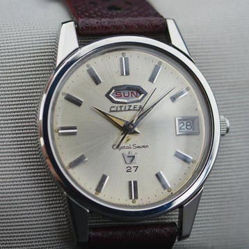 Citizen - Crystal Seven 27 Jewels - Zonder minimumprijs -, Nieuw