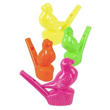 Uitdeelcadeautjes Fluiten 6,5cm 4st, Verzenden, Nieuw