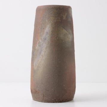Vaas - Steengoed - Japan - Bizen bloemenvaas (Hanaire) door