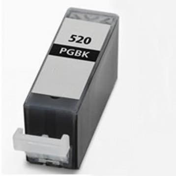 Huis-Merk  CANON  PGI-520BK + CHIP 23ml 247Print, Computers en Software, Printerbenodigdheden, Verzenden, Nieuw, Canon