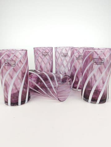 Secoloventesimo - Drinkservies (6) - Muranoglas - 6 Murano