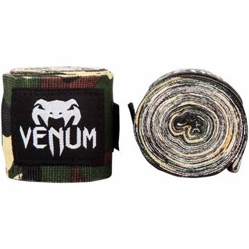 Venum Forest Camo Bandage 4.0m1 Zwachtels Windels Hand Wraps, Verzenden, Nieuw, Overige, Vechtsportbescherming