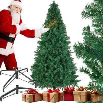 2dekans | tectake® Kunstkerstboom - Dichte Kunstkerstboom, Ophalen of Verzenden, Nieuw