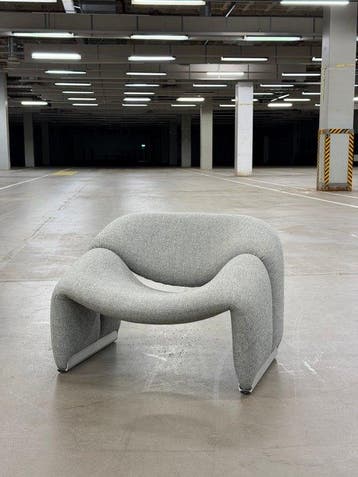 Artifort - Pierre Paulin - Chaise - f598 - Laine - Groovy