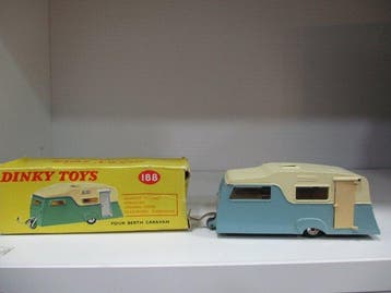 Dinky Toys 1:43 - Model bestelwagen - Caravana Roulotte Four, Nieuw