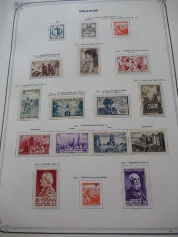 Frankrijk 1945/1982 - Prachtige verzameling postzegels, Gestempeld