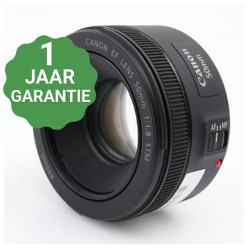 10% korting | Canon EF 50mm f/1.8 STM | Tweedehands, Verzenden, Zo goed als nieuw
