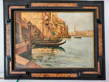 Italiaanse school (XX) - Venezia svelata: Silenzi dAcqua,