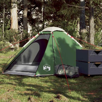 vidaXL Koepeltent 2-persoons waterdicht groen, Verzenden, Nieuw