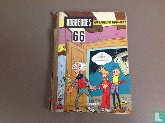 Robbedoes [tijdschrift] - Robbedoes verzamelde nummers 66..., Boeken, Stripverhalen, Gelezen, Eén stripboek, Verzenden