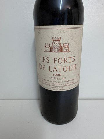 1992 Les Forts de Latour - Pauillac - 1 Flessen (0.75 liter)