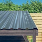 vidaXL Dakpanelen 36 st 60x36 cm gegalvaniseerd staal grijs, Doe-het-zelf en Bouw, Verzenden, Nieuw