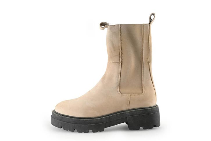 Manfield Chelsea boots in maat 37 Wit, Kleding | Dames, Schoenen, Wit, Gedragen, Overige typen, Verzenden