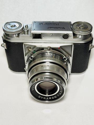 Voigtländer Prominent I + Dynaron 4,5/100mm | Analoge camera, Nieuw