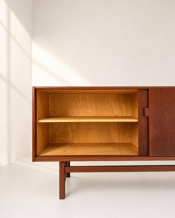 Hugo Troeds Industrier - Nils Jonsson - Buffet - Teck, Antiquités & Art, Art | Objets design