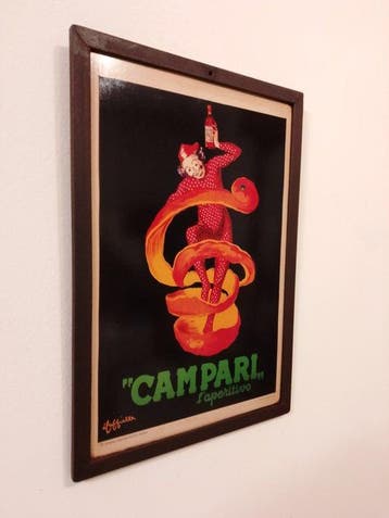 Campari - Reclamebord - IJzer, Antiquités & Art