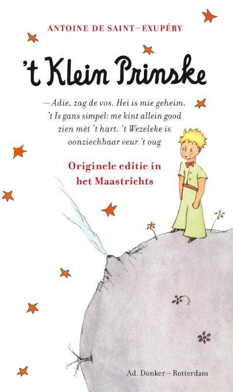 T Klein Prinske | Antoine Saint-Exupéry | Nieuw, Livres, Livres Autre, Envoi