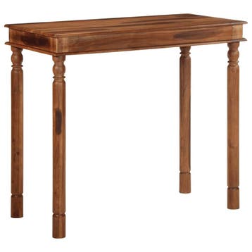 vidaXL Bartafel 120x60x107 cm massief acaciahout, Huis en Inrichting, Verzenden, Nieuw