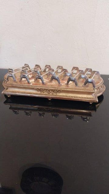 Christofle - apollo - Messensteun (12) - art déco -