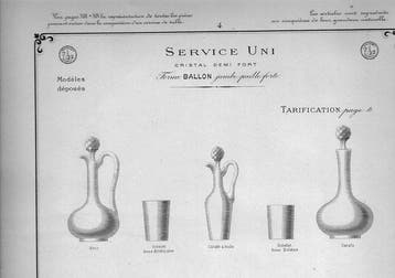 Baccarat - Karaf - Balloon shape - Uni model - Kristal