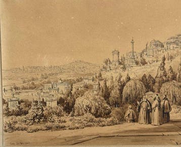 Achille Vianelli (1803-1894) - Paesaggio Nei Pressi di