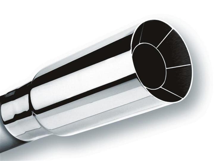 Borla Universal Polished Tip Single Round Intercooled (inlet, Auto-onderdelen, Uitlaatsystemen, Ophalen of Verzenden