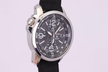 Seiko - Solar Chronograph - Zonder minimumprijs - SSC293P1 |
