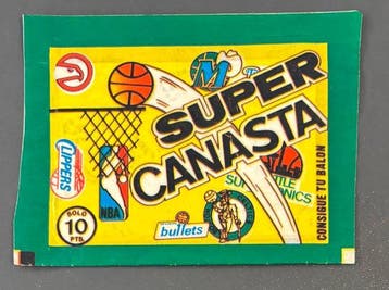 1986 Super Canasta - possible Michael Jordan rookie sticker?, Nieuw