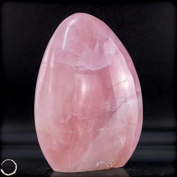 Natuurlijke rozenkwarts vrije vorm – harmonische roze tinten