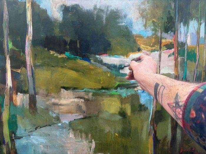 Rhul Rodríguez (1981, Spain) - My Paradise - XL - No Reserve, Antiquités & Art, Art | Objets design