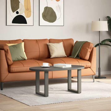 vidaXL Salontafelpoten 2 st U-vormig 28x(42-43) cm staal, Verzenden, Nieuw
