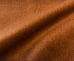Zacht geweven cinigliato cognac/terracotta gemaakt in Italië