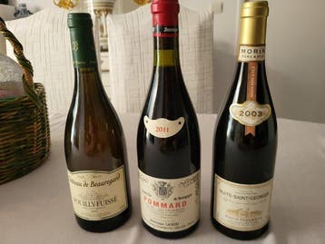 2000 Château de Beauregard Pouilly Fuissé, 2003 Morin Père