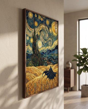 MEDSAN - Starry Klimt Batman () - UNIQUE WORK
