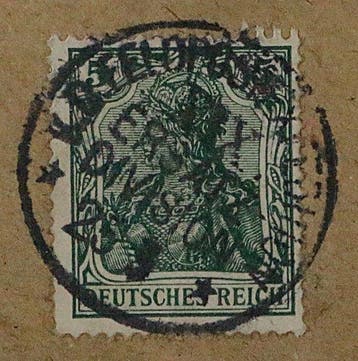 I. Eerste Wereldoorlog - Algemeen 1915 - Veldpost Eerste, Gestempeld