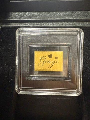 Tsjaad. 300 Francs CFA ND, 3 x 1/1000 Oz, Box & COA (Zonder