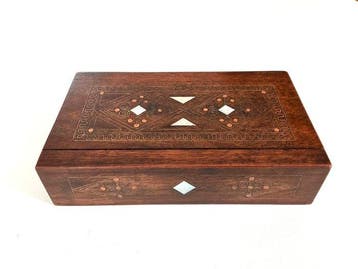 Marqueterie Doos voor het presenteren van sigaren of