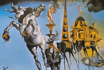Salvador Dalí (1904-1989) (after) - The Temptation of St.